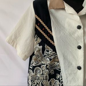 Vintage Padded Button Down Shirt